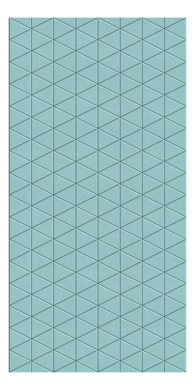 Front Image of Panel Acoustic AutexUK Groove V3 HalfSpaced FallingWater