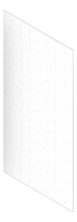 3D Documentation Image of Panel Acoustic AutexUK Groove V3 HalfSpaced Muralla