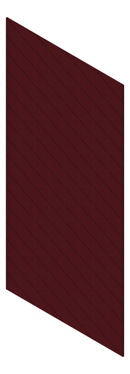 3D Presentation Image of Panel Acoustic AutexUK Groove V3 HalfSpaced Sargazo