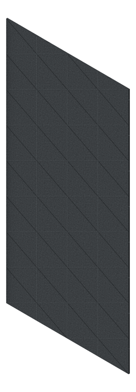 3D Presentation Image of Panel Acoustic AutexUK Groove V3 TypicalSpaced Empire