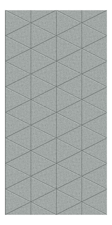Front Image of Panel Acoustic AutexUK Groove V3 TypicalSpaced Flatiron