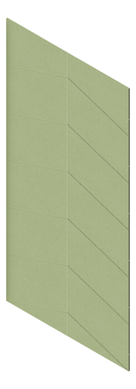 3D Presentation Image of Panel Acoustic AutexUK Groove V4 DoubleSpaced Acros