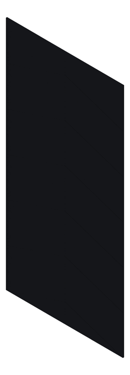 3D Presentation Image of Panel Acoustic AutexUK Groove V4 DoubleSpaced Petronas