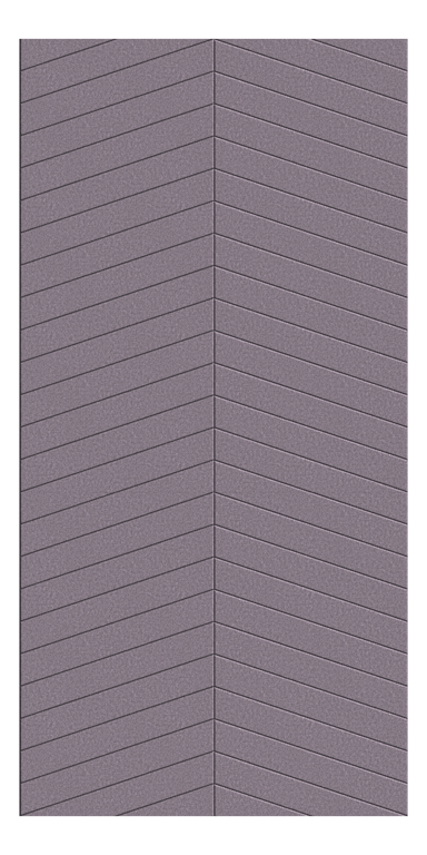 Front Image of Panel Acoustic AutexUK Groove V4 HalfSpaced Cavalier