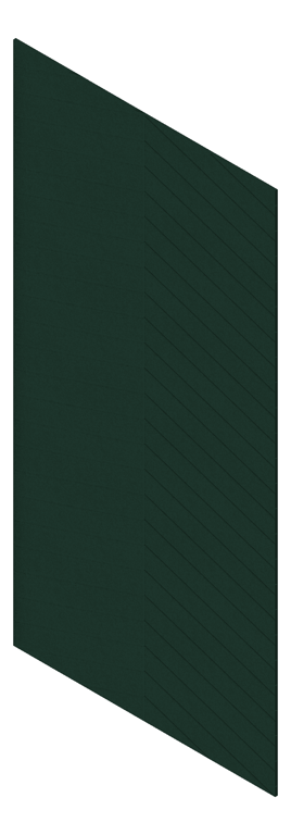 3D Presentation Image of Panel Acoustic AutexUK Groove V4 HalfSpaced TreeHouse