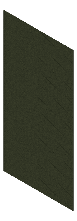 3D Presentation Image of Panel Acoustic AutexUK Groove V4 TypicalSpaced Gherkin