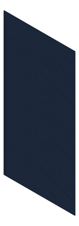 3D Presentation Image of Panel Acoustic AutexUK Groove V4 TypicalSpaced Pinnacle
