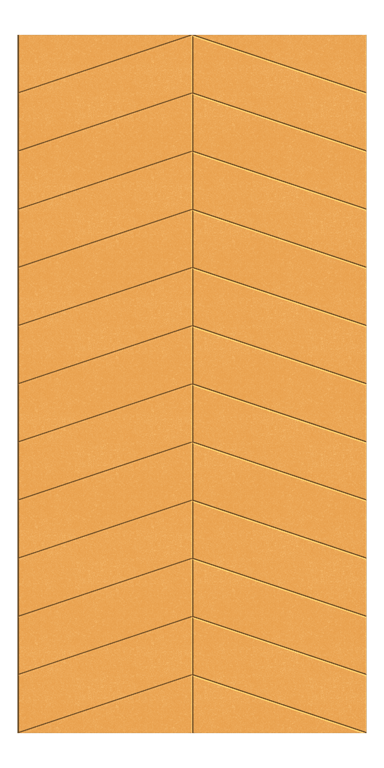 Front Image of Panel Acoustic AutexUK Groove V4 TypicalSpaced Senado