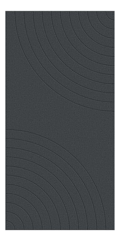 Front Image of Panel Acoustic AutexUK Groove V5 HalfSpaced Empire