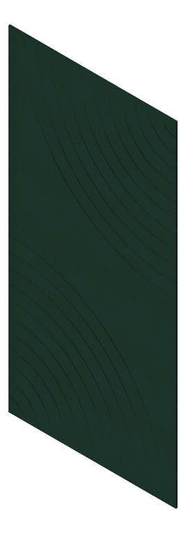 3D Presentation Image of Panel Acoustic AutexUK Groove V5 HalfSpaced TreeHouse