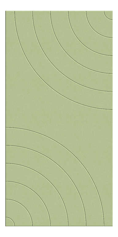 Front Image of Panel Acoustic AutexUK Groove V5 TypicalSpaced Acros