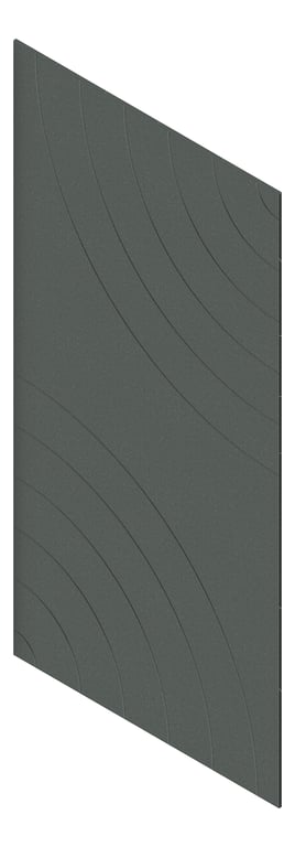 3D Presentation Image of Panel Acoustic AutexUK Groove V5 TypicalSpaced Caspian