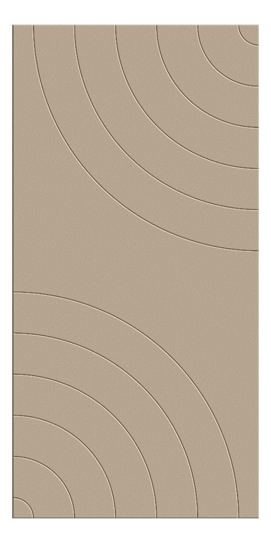 Front Image of Panel Acoustic AutexUK Groove V5 TypicalSpaced Parthenon