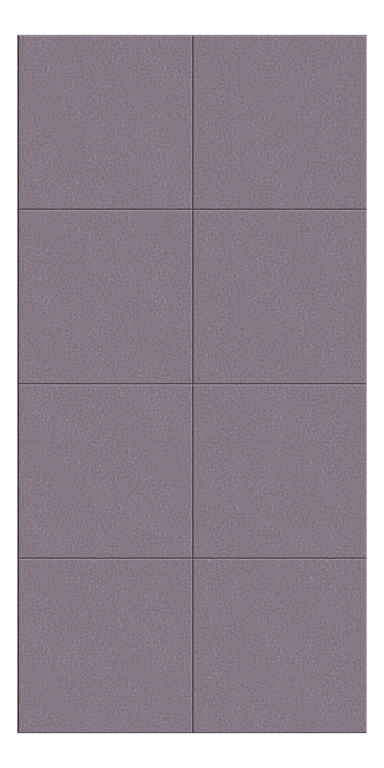 Front Image of Panel Acoustic AutexUK Groove V6 DoubleSpaced Cavalier