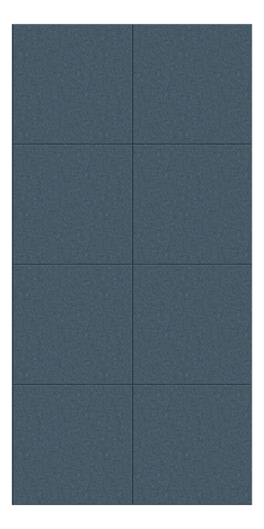 Front Image of Panel Acoustic AutexUK Groove V6 DoubleSpaced Muralla