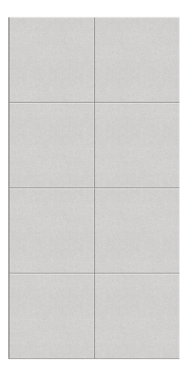 Front Image of Panel Acoustic AutexUK Groove V6 DoubleSpaced Savoye