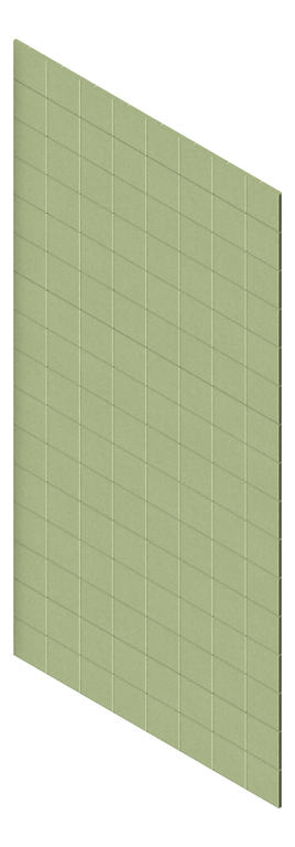 3D Presentation Image of Panel Acoustic AutexUK Groove V6 HalfSpaced Acros