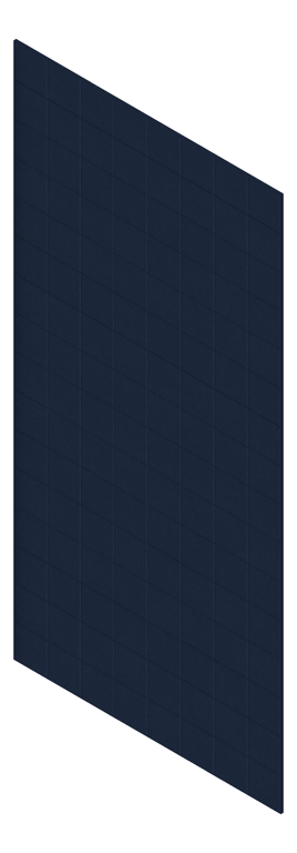 3D Presentation Image of Panel Acoustic AutexUK Groove V6 HalfSpaced Pinnacle