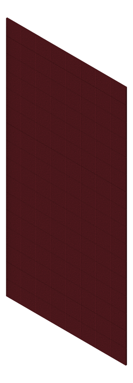 3D Presentation Image of Panel Acoustic AutexUK Groove V6 HalfSpaced Sargazo