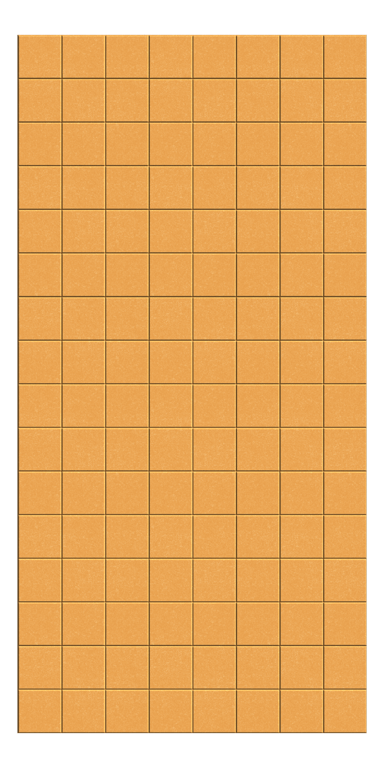 Front Image of Panel Acoustic AutexUK Groove V6 HalfSpaced Senado