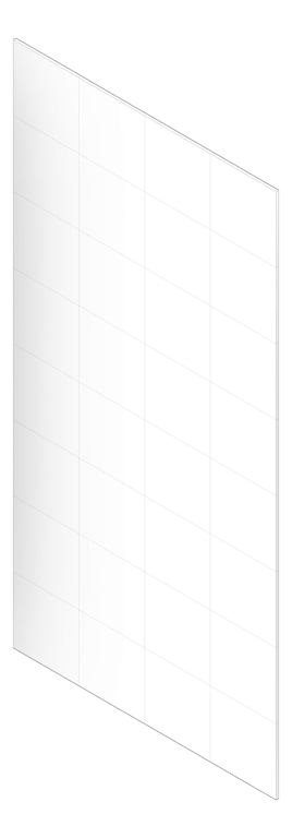 3D Documentation Image of Panel Acoustic AutexUK Groove V6 TypicalSpaced FallingWater