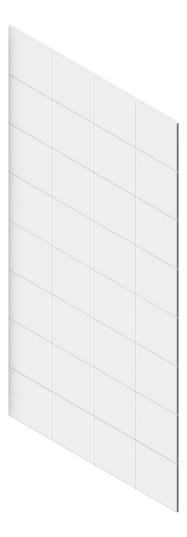 3D Presentation Image of Panel Acoustic AutexUK Groove V6 TypicalSpaced Pavilion