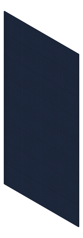 3D Presentation Image of Panel Acoustic AutexUK Groove V6 TypicalSpaced Pinnacle