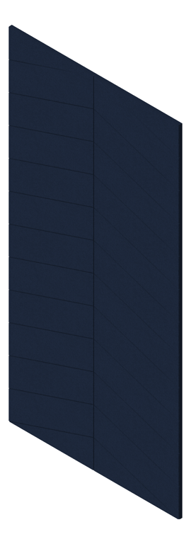 3D Presentation Image of PanelArray Acoustic AutexUK Groove V4