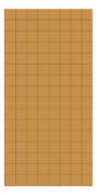 Front Image of Groove V6 HalfSpaced Beehive Autex UK