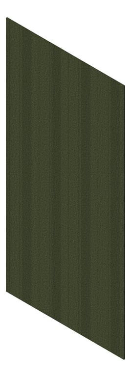 3D Presentation Image of Panel Acoustic AutexUK Lanes Peak Gherkin