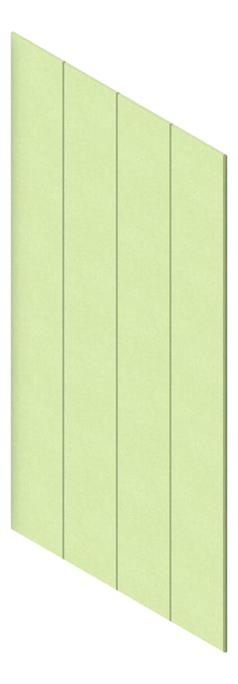 3D Presentation Image of Panel Acoustic AutexUK Lanes Plane Acros