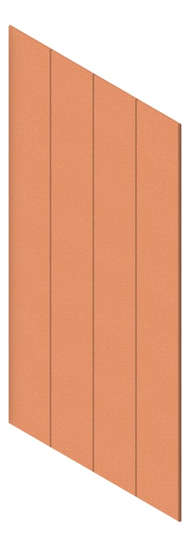 3D Presentation Image of Panel Acoustic AutexUK Lanes Plane Canyon