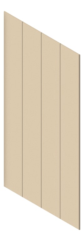 3D Presentation Image of Panel Acoustic AutexUK Lanes Plane Parthenon