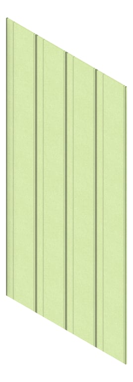 3D Presentation Image of Panel Acoustic AutexUK Lanes Sawtooth Acros