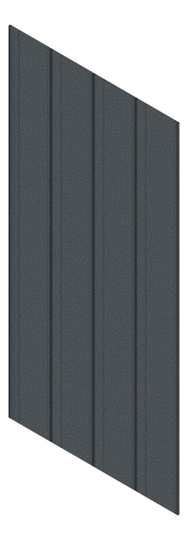 3D Presentation Image of Panel Acoustic AutexUK Lanes Sawtooth Empire