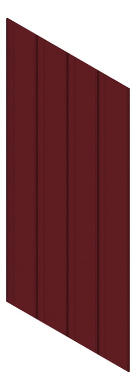 3D Presentation Image of Panel Acoustic AutexUK Lanes Sawtooth Sargazo
