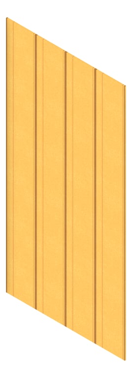 3D Presentation Image of Panel Acoustic AutexUK Lanes Sawtooth Senado