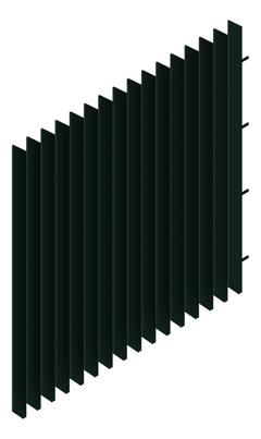 3D Presentation Image of Frontier Raft Blade Autex UK