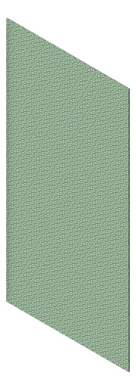3D Presentation Image of Fabric Acoustic AutexUK Pattern Leaves