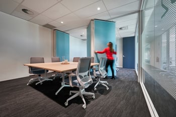 OP wall center stack Image of OperableWall CentreStack Bildspec Series100 ConcealedStile