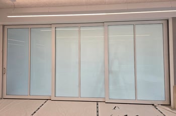 Tripple slider Image of Door Sliding Bildspec Moove Triple