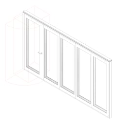 3D Documentation Image of OperableWall CentreStack Bildspec Konnect