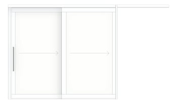 Front Image of Door Sliding Bildspec Moove Dual