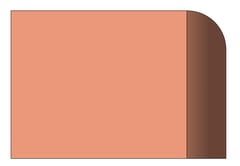 Left Image of Masonry Brick Brickworks BowralBricks Bullnose Double ExternalReturn