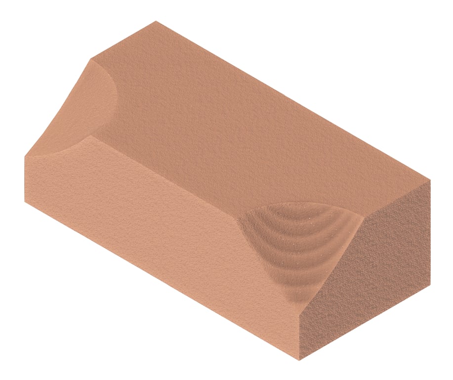 Image of Masonry Brick Brickworks BowralBricks Bullnose Double Stop