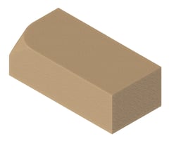 3D Presentation Image of Masonry Brick Brickworks BowralBricks Bullnose HVInternal ReturnRight
