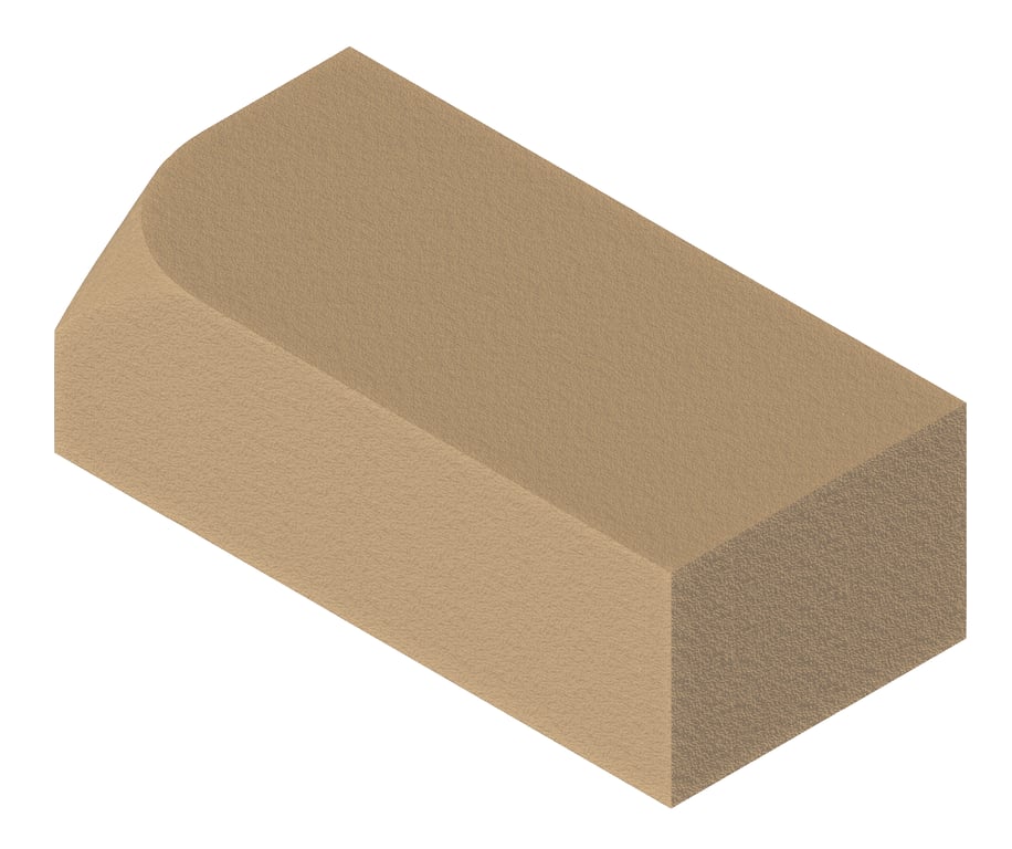 Image of Masonry Brick Brickworks BowralBricks Bullnose HVInternal ReturnRight