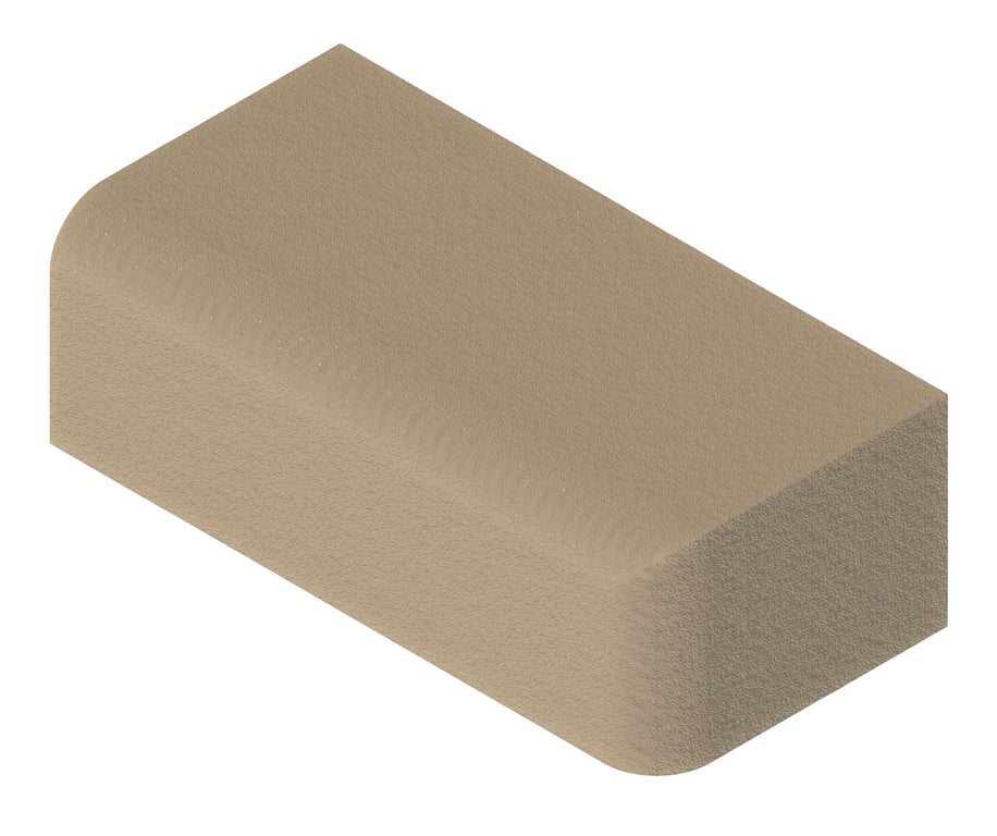 Image of Masonry Brick Brickworks BowralBricks Bullnose Single BabyExternalReturnLeft