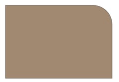 Left Image of Masonry Brick Brickworks BowralBricks Bullnose Single BabyExternalReturnLeft
