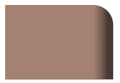 Left Image of Masonry Brick Brickworks BowralBricks Bullnose Single BabyExternalReturnRight